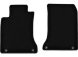 Wielganizator Tappetini Anteriori In Velluto Per Infiniti Q30 (2015-2019, Hatchback) Neri, Set 2 Pz, Con Fissaggi