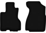 Wielganizator Tappetini Anteriori In Velluto Per Honda CR-V Ii (2001-2006, Suv) Neri, Set 2 Pz, Con Fissaggi