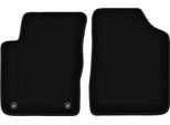 Wielganizator Tappetini Anteriori In Velluto Per Hyundai I10 (2007-2013, Hatchback) Neri, Set 2 Pz, Con Fissaggi