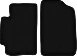 Wielganizator Tappetini Anteriori In Velluto Per Lexus Gs I (1991-1997, Berlina) Neri, Set 2 Pz, Con Fissaggi