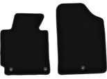 Wielganizator Tappetini Anteriori In Velluto Per Hyundai Elantra V (2010-2016, Coupé, Berlina) Neri, Set 2 Pz, Con Fissaggi