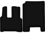 Wielganizator Tappetini Anteriori In Velluto Per Mercedes Actross MP4 (2011-, Camion) Neri, Set 2 Pz, Con Fissaggi