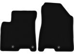 Wielganizator Tappetini Anteriori In Velluto Per Kia Niro (2016-, Crossover) Neri, Set 2 Pz, Con Fissaggi