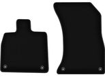 Wielganizator Tappetini Anteriori In Velluto Per Audi Q5 Ii Fy / F5 (2017-, Suv) Neri, Set 2 Pz, Con Fissaggi