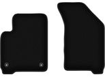 Wielganizator Tappetini Anteriori In Velluto Per Fiat Freemont (2011-2016, Crossover) Neri, Set 2 Pz, Con Fissaggi