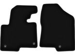 Wielganizator Tappetini Anteriori In Velluto Per Hyundai Santafe Iii (2012-, Suv) Neri, Set 2 Pz, Con Fissaggi