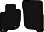 Wielganizator Tappetini Anteriori In Velluto Per Mitsubishi L200 V (2015-, Fuoristrada) Neri, Set 2 Pz, Con Fissaggi