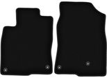 Wielganizator Tappetini Anteriori In Velluto Per Honda Civic X (2017-, Hatchback) Neri, Set 2 Pz, Con Fissaggi
