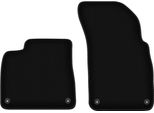 Wielganizator Tappetini Anteriori In Velluto Per Audi Q7 Ii (2016-, Suv) Neri, Set 2 Pz, Con Fissaggi