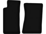 Wielganizator Tappetini Anteriori In Velluto Per Mazda MX-5 Ii Nb (1998-2005, Cabriolet) Neri, Set 2 Pz, Con Fissaggi