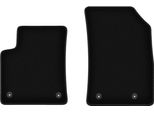 Wielganizator Tappetini Anteriori In Velluto Per Citroen C3 Aircross Ii (2017-, Crossover) Neri, Set 2 Pz, Con Fissaggi