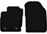 Wielganizator Tappetini Anteriori In Velluto Per Ford Ecosport MK2 Fl (2017-, Crossover) Neri, Set 2 Pz, Con Fissaggi