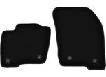 Wielganizator Tappetini Anteriori In Velluto Per Ford Galaxy MK3 (2015-, Minivan) Neri, Set 2 Pz, Con Fissaggi