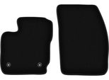 Wielganizator Tappetini Anteriori In Velluto Per Ford Tourneo Courier (2014-, Furgoncino) Neri, Set 2 Pz, Con Fissaggi