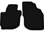 Wielganizator Tappetini Anteriori In Velluto Per Mazda Mpv Ii Lw (1999-2006, Minivan) Neri, Set 2 Pz, Con Fissaggi