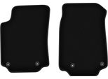 Wielganizator Tappetini Anteriori In Velluto Per Audi 100 C3 (1983-1991, Berlina, Avant) Neri, Set 2 Pz, Con Fissaggi