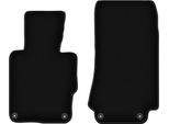Wielganizator Tappetini Anteriori In Velluto Per Bmw Z3 E36/8 (1997-2002, Coupé) Neri, Set 2 Pz, Con Fissaggi
