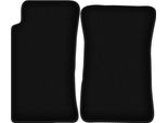 Wielganizator Tappetini Anteriori In Velluto Per Mazda MX-5 I (1989-1998, Cabriolet) Neri, Set 2 Pz, Con Fissaggi