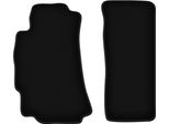 Wielganizator Tappetini Anteriori In Velluto Per Mazda RX-8 (2003-2012, Coupé) Neri, Set 2 Pz, Con Fissaggi