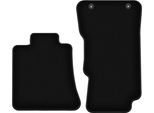 Wielganizator Tappetini Anteriori In Velluto Per Alfa Romeo Giulia 4X4 (4WD) (2016-, Berlina) Neri, Set 2 Pz, Con Fissaggi