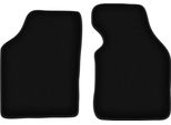 Wielganizator Tappetini Anteriori In Velluto Per Mazda Demio (1996-2003, Hatchback) Neri, Set 2 Pz, Con Fissaggi