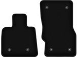 Wielganizator Tappetini Anteriori In Velluto Per Alfa Romeo Stelvio 2X4 (2WD) (2016-, Suv) Neri, Set 2 Pz, Con Fissaggi