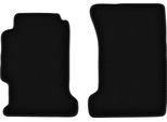Wielganizator Tappetini Anteriori In Velluto Per Honda Accord V (1993-1997, Station Wagon, Berlina) Neri, Set 2 Pz, Con Fissaggi