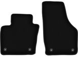 Wielganizator Tappetini Anteriori In Velluto Per Audi Q3 I 8U (2011-2018, Suv) Neri, Set 2 Pz, Con Fissaggi