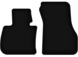Wielganizator Tappetini Anteriori In Velluto Per Bmw 2 F46 (2015-, Gran Tourer) Neri, Set 2 Pz, Con Fissaggi