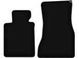 Wielganizator Tappetini Anteriori In Velluto Per Bmw 5 G30 (2017-, Berlina) Neri, Set 2 Pz, Con Fissaggi