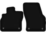 Wielganizator Tappetini Anteriori In Velluto Per Audi Q3 Ii F3 (2018-, Suv) Neri, Set 2 Pz, Con Fissaggi