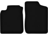 Wielganizator Tappetini Anteriori In Velluto Per Daihatsu Charade (1994-2000, Hatchback) Neri, Set 2 Pz, Con Fissaggi