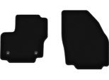 Wielganizator Tappetini Anteriori In Velluto Per Ford Galaxy MK2 Fl (2012-2015, 7 Posti) Neri, Set 2 Pz, Con Fissaggi