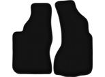 Wielganizator Tappetini Anteriori In Velluto Per Audi V8 (1988-1993, Berlina) Neri, Set 2 Pz, Con Fissaggi