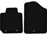 Wielganizator Tappetini Anteriori In Velluto Per Hyundai Veloster (2011-2018, Coupé) Neri, Set 2 Pz, Con Fissaggi
