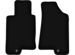 Wielganizator Tappetini Anteriori In Velluto Per Hummer H3 (2005-2010, Suv) Neri, Set 2 Pz, Con Fissaggi