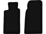 Wielganizator Tappetini Anteriori In Velluto Per Jaguar XJ6 X300 (1994-1997, Berlina) Neri, Set 2 Pz, Con Fissaggi