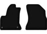 Wielganizator Tappetini Anteriori In Velluto Per Citroen C4 Grand Picasso (2006-2013, 7 Persone) Neri, Set 2 Pz, Con Fissaggi