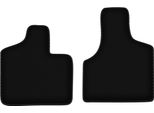 Wielganizator Tappetini Anteriori In Velluto Per Chrysler Grand Voyager Iii (2001-2007, 7 Persone) Neri, Set 2 Pz, Con Fissaggi