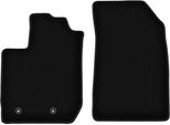 Wielganizator Tappetini Anteriori In Velluto Per Dacia Duster Ii 4WD (2018-, Suv) Neri, Set 2 Pz, Con Fissaggi