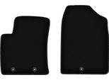 Wielganizator Tappetini Anteriori In Velluto Per Hyundai I10 Ii (2013-, Hatchback) Neri, Set 2 Pz, Con Fissaggi