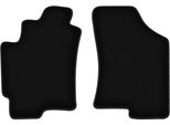 Wielganizator Tappetini Anteriori In Velluto Per Hyundai Elantra Iii (2000-2006, Berlina) Neri, Set 2 Pz, Con Fissaggi