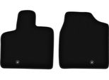 Wielganizator Tappetini Anteriori In Velluto Per Lancia Voyager (2011-2016, 7 Persone) Neri, Set 2 Pz, Con Fissaggi