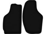 Wielganizator Tappetini Anteriori In Velluto Per Daewoo Tico (1996-2001, Hatchback) Neri, Set 2 Pz, Con Fissaggi