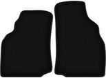 Wielganizator Tappetini Anteriori In Velluto Per Ford Puma (1997-2001, Coupé) Neri, Set 2 Pz, Con Fissaggi