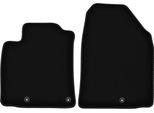 Wielganizator Tappetini Anteriori In Velluto Per Hyundai Ioniq (2016-, Hatchback) Neri, Set 2 Pz, Con Fissaggi