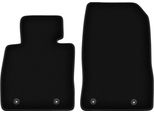 Wielganizator Tappetini Anteriori In Velluto Per Mazda 2 Iv (2014-, Hatchback) Neri, Set 2 Pz, Con Fissaggi