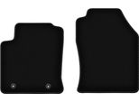 Wielganizator Tappetini Anteriori In Velluto Per Ford Focus MK1 (Przed Liftem) (1998-2001, Hatchback, Berlina, Station Wagon) Neri, Set 2 Pz, Con Fissaggi
