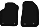 Wielganizator Tappetini Anteriori In Velluto Per Alfa Romeo Giulietta (2010-2020, Hatchback) Neri, Set 2 Pz, Con Fissaggi