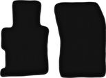 Wielganizator Tappetini Anteriori In Velluto Per Honda Civic Ix (2011-2016, Berlina) Neri, Set 2 Pz, Con Fissaggi